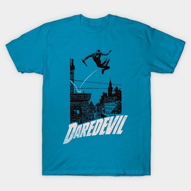 Above the Rooftops T-Shirt by nuri